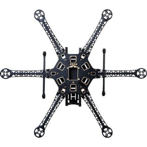 HMF S550 PCB Center board Carbon Fiber Landing Gear RC Hexacopter/ Six-axle Rack / Multicopter Frame ( F550 Upgraded Version)
