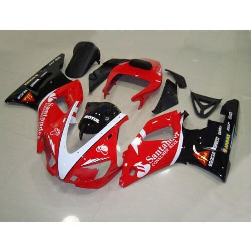 Motorcycle Fairing kit for YAMAHA YZFR1 98 99 YZF R1 1998 1999 YZF1000 yzfr1 ABS Plastic Red black Fairings set+gifts YC14
