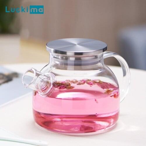 Luckima Glass Water Bottles