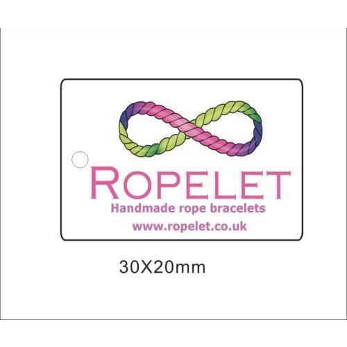 Custom print small hang tags 1000pcs free shipping to UK