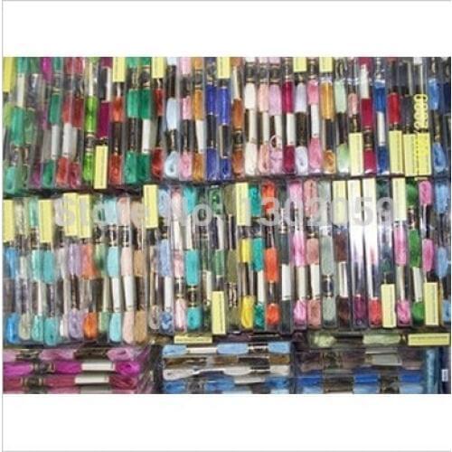 Similar DMC Thread 1 Lot=447 Skeins + 100 Pieces Needle Embroidery Yarn Floss Thread / Cross Stitch Yarn Floss Thread