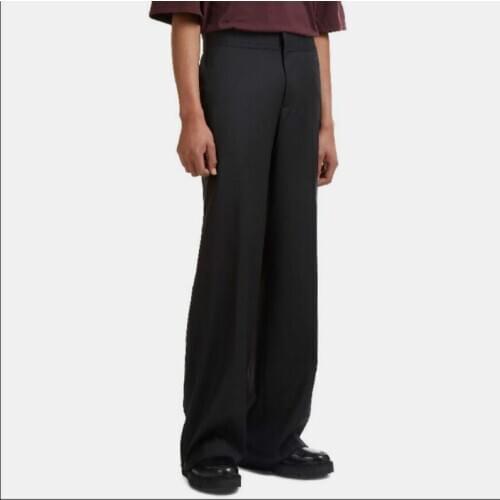 27-44 The New 2018 Large Size Mens Clothing Fashion Casual High Quality Flare Pants Popular Youth Wide Legs Pants Tide Trousers