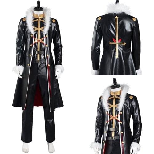 New Hunter X Hunter Cosplay Chrollo Lucilfer Kulolo lushilufelu Pants Vest Coat Costume Suit