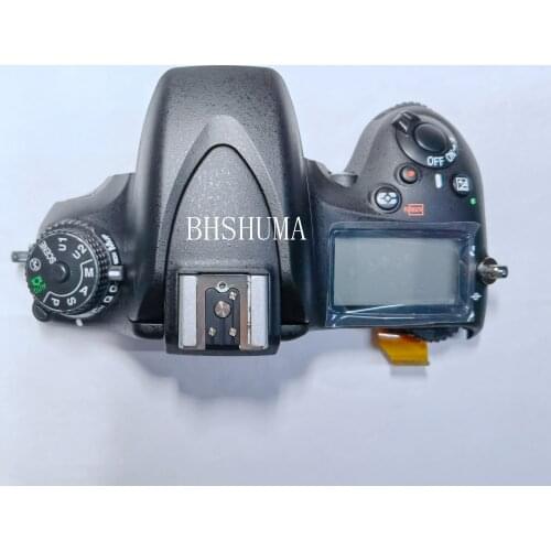 Original nikon D610 Top Cover Case Shell with Flash Board Top LCD Button Flex Cable SLR Camera Repair Part