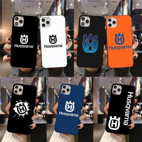 Sewing Machine Brand Husqvarna Phone Case For iphone 12 11 Pro Max Mini XS Max 8 7 6 6S Plus X 5S SE 2020 XR cover