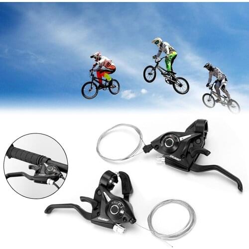 Bicycle Bike Spare Parts For Bicycle Bicycle Rim Complete7/21Speed Shifter 3-Finger Gear Shifter Shifting Lever Transmission