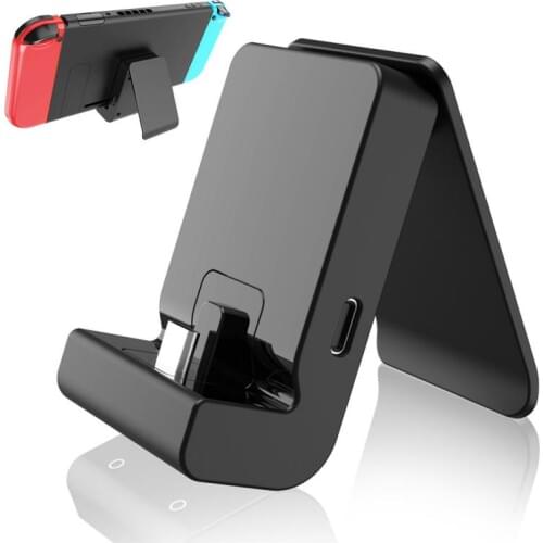 1 PC Black/Red USB Type-C Charging Dock Stand for Nintend Switch Console Charger Base Stand Station for NS Switch Lite Console