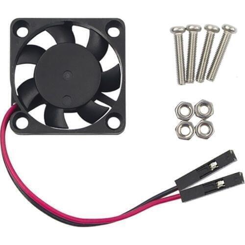 10pcs 5V / 3.3V Cooling Fan With Screws For Raspberry Pi 3 / Pi 2 Model B RPI B