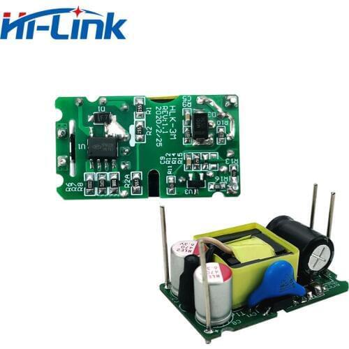 3W AC-DC isolated output hilink 15V 220V power circuit pcba board free shipping 5pcs/lot