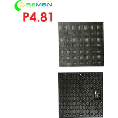 Free shipping rgb led matrix module for custom made led signs , store advertising led sign board module 30x30 25 x 25 P4.81