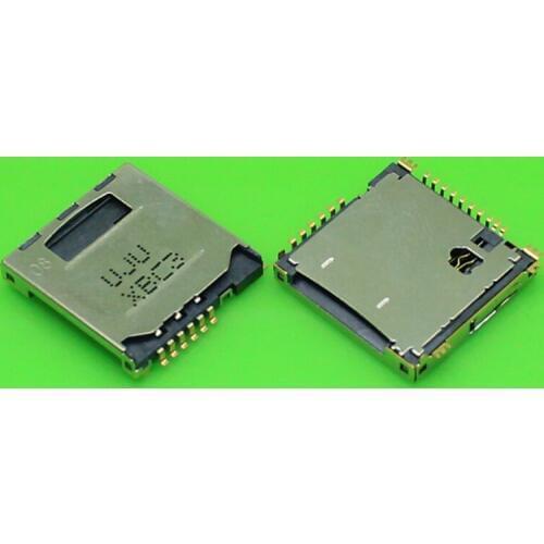 ChengHaoRan 1 Piece Memory card socket for Samsung I9100 Korean deck M250S GT-S6888 I997 I8250 slot tray holder connector.KA-187