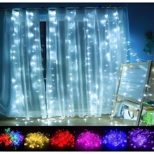 Светодиодные гирлянды-сосульки HOPLOM China At AliExpress