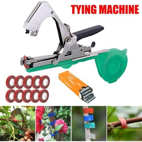 Plant Tape Tool Tapener Tying Grapes Vines Plant Garden Tying Device for Tomatoes Cucumber Vines J99Store