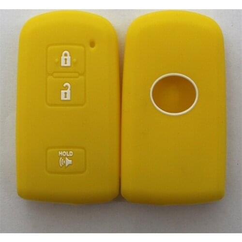 4PC High quality New Soft TPU car key case Full cover For Toyota Prius Camry Corolla RAV4 C-HR Prado 2018 Accessories keychains