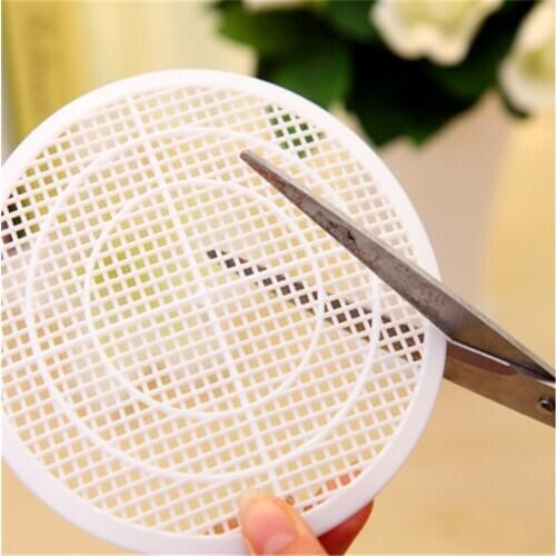 Hot Circular Can Be Cut Drain Hair Catcher Bath Stopper Strainer Can Cut Kitchen Sink Filter Bathroom Drain Slag Net Bathroom