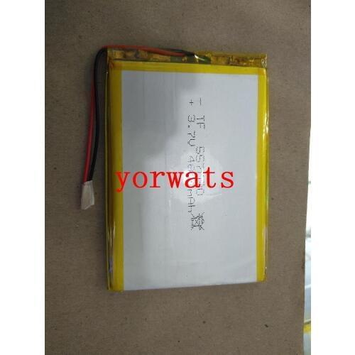 New Hot A Rechargeable Li-ion Cell 3.7V polymer lithium battery 557090 4800mAH direct sales large capacity mobile power core