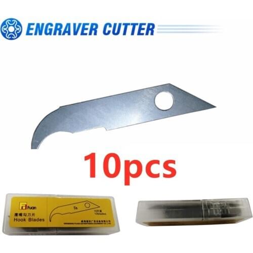 Olecranon Acrylic Hook Knife Blades 10pcs/1 Parcel