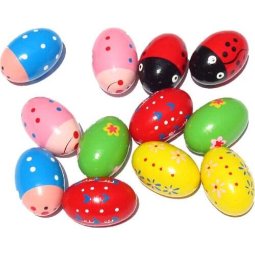 Plastic instrument sand egg children plastic percussion instrument kindergarten music teaching aids color sand ball sandbell