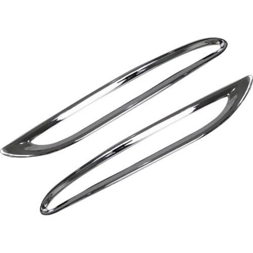 Fit for Mercedes-Benz New E-Class W213 E300 Sedan Sport 2019 2020 Chrome Rear Fog Light Lamp Cover Trim