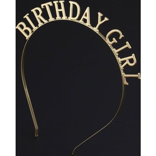 Fashion letter word headbands hairbands hair head bands accessories for woman girls birthday party