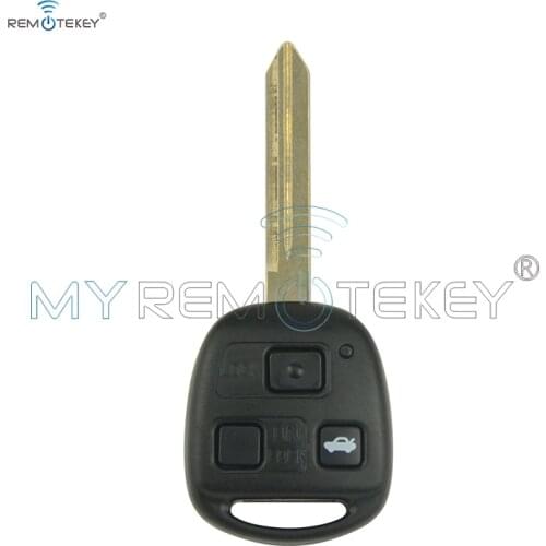 Remtekey 736670-A Remote key 3 button 434mhz with 4D70 chip TOY47 blade for Toyota Avensis 2004 2005 2006 2007 2008 2009