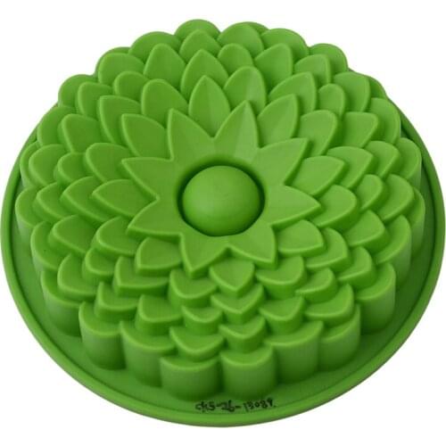 Flower Shape Silicone Mold For Baking Cake Form Bakery Silicone Molds Bakeware Silicone Form For Cakes Bread Pan Chriatmas