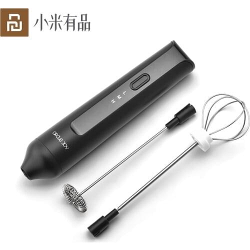 Circle joy Milk Drink Coffee Hand Whisk Mixer Household Electric Egg Beater Frother Foamer Handle Stirrer Kitchen Cooking Tool