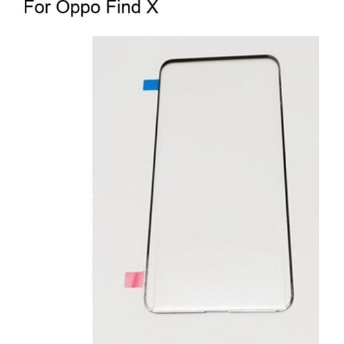 High quality For Oppo Find X Front Outer Glass Lens Touch Screen Outer Glass without Flex cable For Oppo FindX