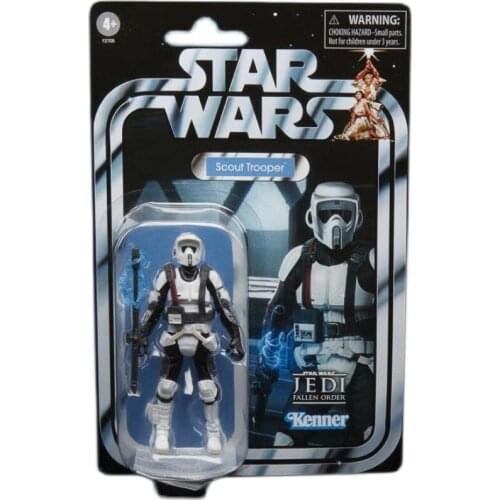 3.75-Inch Hasbro Star Wars Mandalorian Commander Scout Troopers Pvc Movie Model Toys