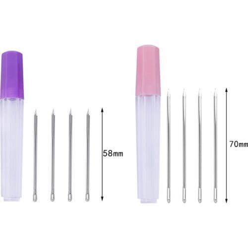 4pcs/set DIY Triangular Needles Leather fur Special Stainless Steel Shaped Pin Stitch Needlework Sewing Supplies