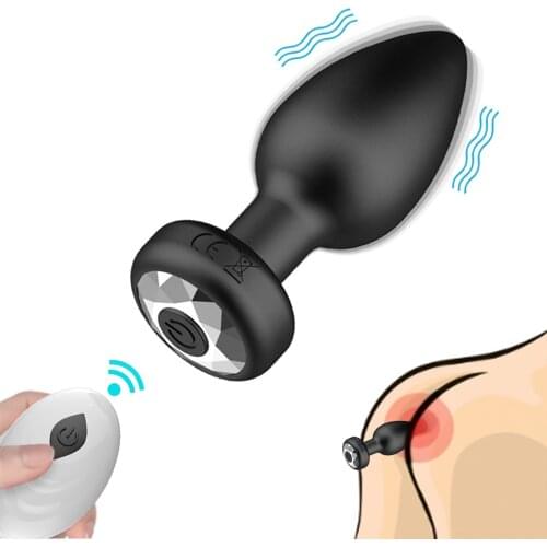 Super Huge Anal Plug Vibrator Big Anal Butt Plug Anus Expansion Stimulator Anus Dilator Erotic Sex Toys For Women Men Vagina