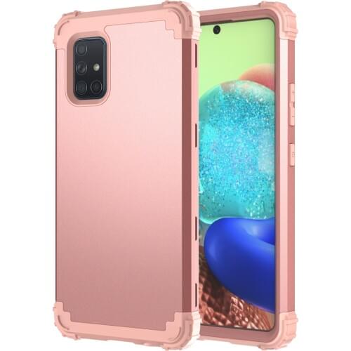 Case for Samsung Galaxy A71 A51 5G Rugged Rubber Matte Hard Silicone Back Cover Shockproof Protective Phone Cases for A71 A51 5G