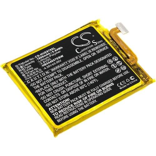 CS 1800mAh / 6.84Wh battery for Huawei E5878 HB544657EBW