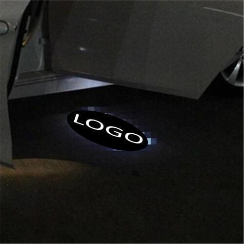 JXF Car Lights Signal Decorative Lamp Accessories For maserati lada mahindra Door hd Welcome LED Laser Logo Ghost Shadow Warning