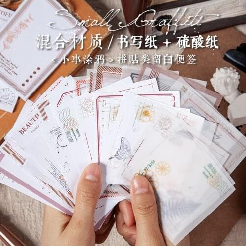 20set/1lot Memo Pads Sticky Notes Cartoon Simple match Paper diary Scrapbooking Stickers Office School stationery Notepad