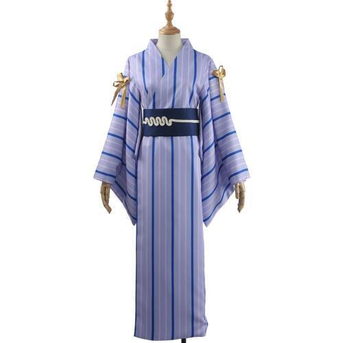 Anime Fate/Grand Order FGO Merlin Summer Festival Bathrobe Kimono Uniform Cosplay Costume Halloween Costume For Women Men