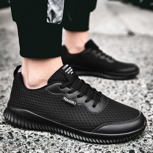 2021 New Zapatillas Hombre Tenis Masculino Mens Sneaker Breathable Sports Running Shoes Mesh Adulto Shoe for Men Light Soft