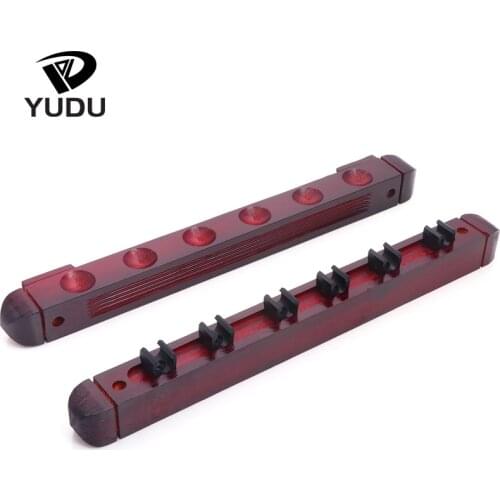 Professional Billiards Pool Cue Rack Snooker Cue Rack 8 Hole Solid Wood Cue Billiard Rack Bar High Quality Billiards Accessories