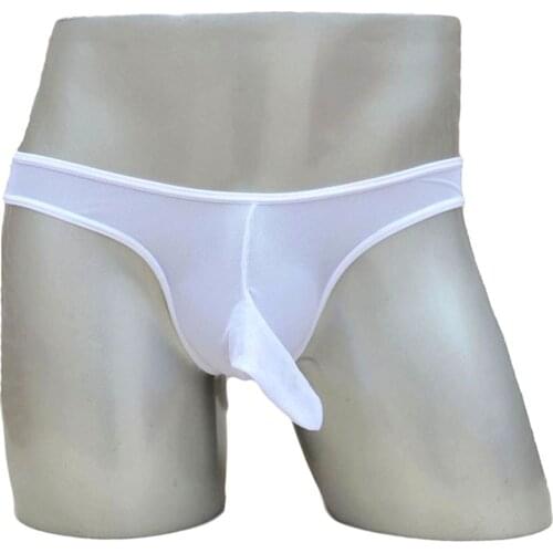 See Through Mens Penis Pouch G String Penis Sleeve Underwear Breathable Mesh Gay Sex Underwear Erotic Gay Bikini Tanga