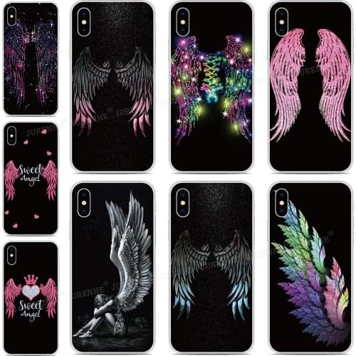 Angel Wings Pattern TPU Soft Silicone Phone Case For Google Pixel 5 5XL 4XL 2 3 4 4A 4G 5G 3A XL 2XL 3XL Lite Cover Case Fundas