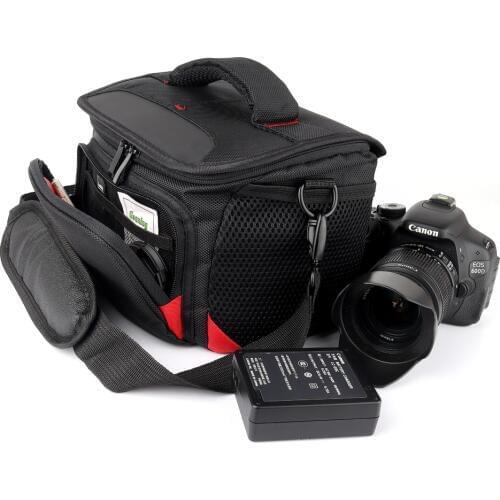 DSLR Camera Bag Case Lens Pouch For Canon 1300D 450D 550D 6D 60D 60Da 6D MarkII 80D 800D 90D 5D 5DMark II III IV 5DsR 5Ds