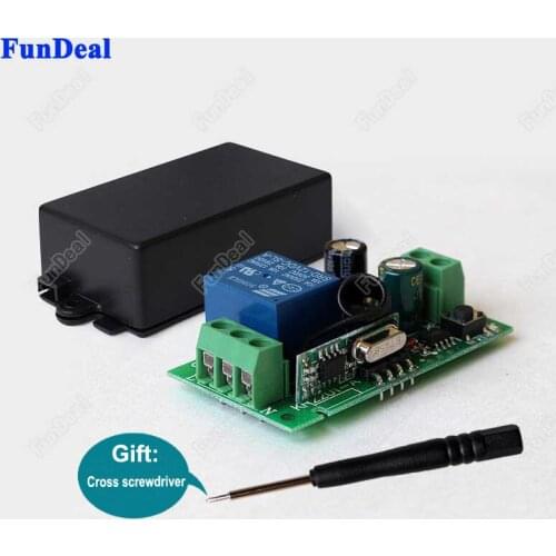 433 Mhz Universal 1 Ch Wireless Relay Remote Control Switch AC 85V~250V 110V 220V Heterodyne Receiver Module Integrated Circuits