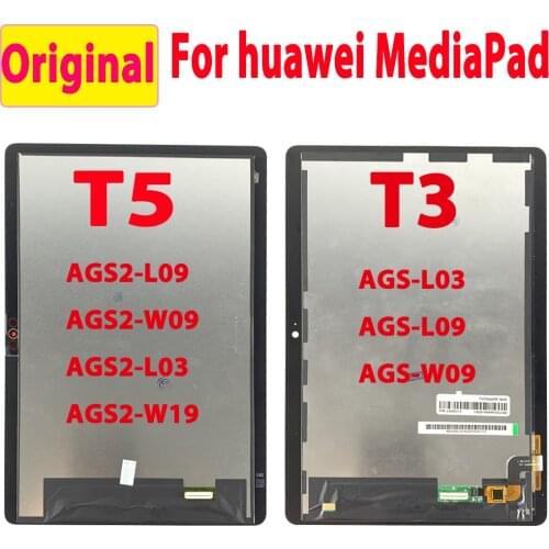 LCD For Huawei MediaPad T3 10 AGS-L03 L09 W09 T3 LCD Display Touch Screen Digitizer Assembly For Huawei MediaPad T5 LCD AGS2-W09
