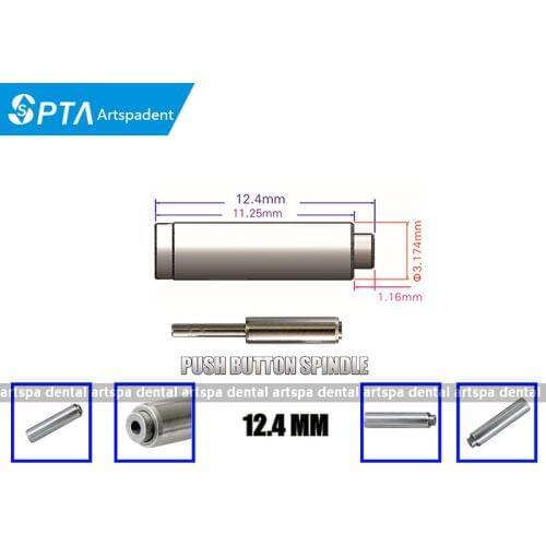 5pcs 12.4mm Dental Push spindle dental handpiece dental Shaft cartridge rotor spare parts