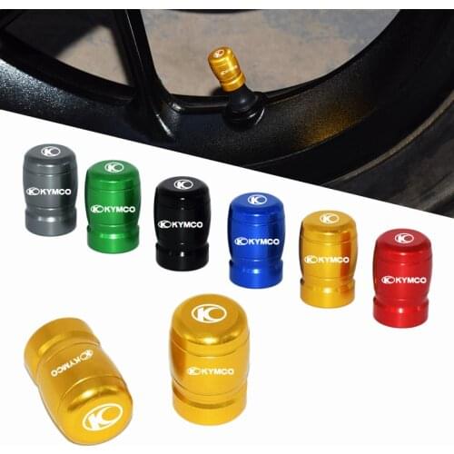 Motorcycle Accessories Wheel Tire Valve caps Airtight Cover For KYMCO AK550 XCITING 250 300 350 400 400S 500 DownTown 300i K-XCT