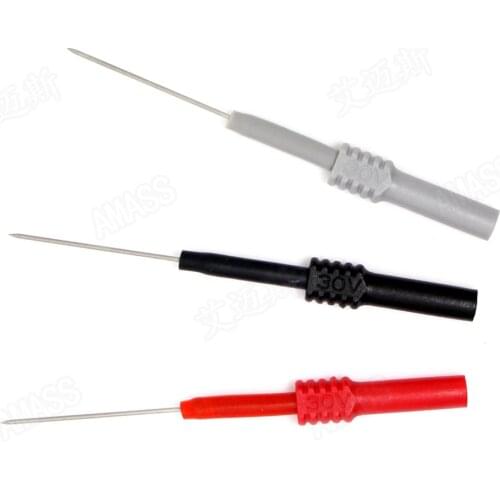 Amass 1mm bending test probe back needle super fine flexible 4MM banana socket