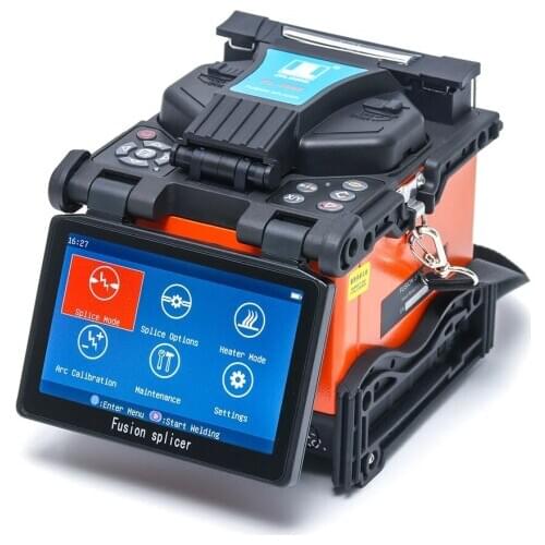 DHL free shipping JILONG KL-360E Optic Fusion Splicer with Splicing Time 9s Heating time 15s Fiber Splicing welding machine kit