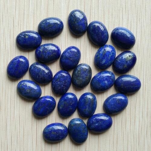 2016 Hot sell natural Lapis Lazuli Oval CAB CABOCHON for jewelry Accessories making 12x16mm wholesale 30pcs/lot free shipping