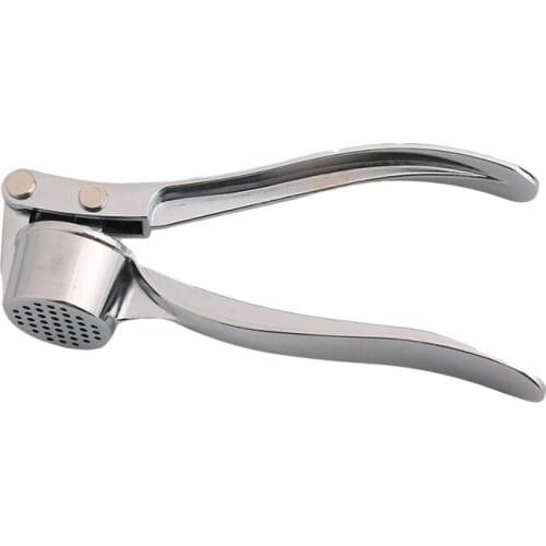 Stainless Steel Squeeze Tool Kitchen Crusher Garlic Presses Grinding Grater Squeeze Tool Cheap Kitchen Accessories