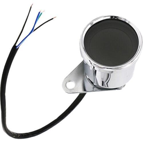 Motorcycle Multifunction Odometer Tachometer Oil Meter With LED Indicator